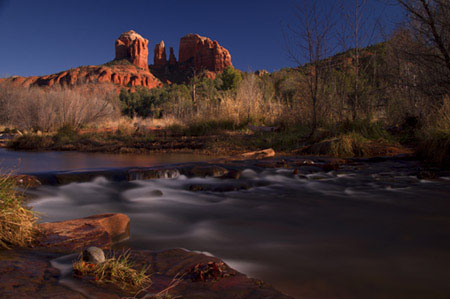 Photo of Cathedral Rock at Red Rock Crossing, Sedona, AZ.